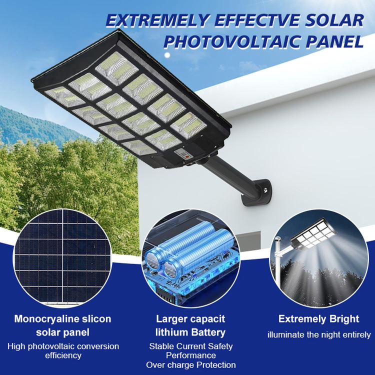 Waterproof All-in-One Solar Street Lighting for Outdoor Security