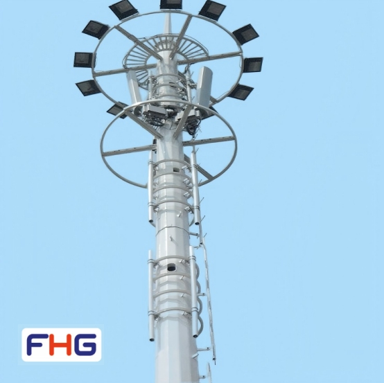 Solar-Powered Outdoor Sports Lighting with Advanced LED Technology