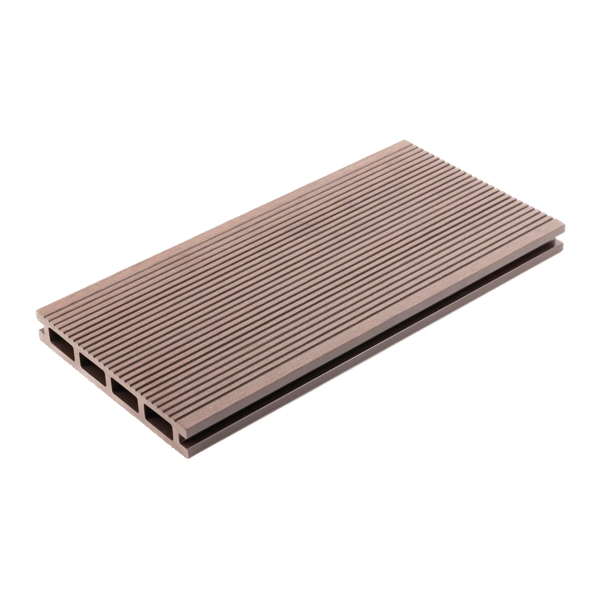 Anti-Fading Embossed Wood Plastic Composite Outdoor Decking for Terrace Uncapped Composite Dflooring with Free Samples 5.75"