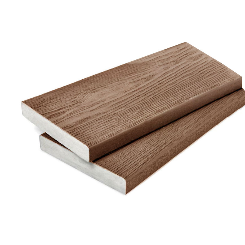 Eco-Friendly PVC Advanced Wood Texture Composite Decking for Outdoors