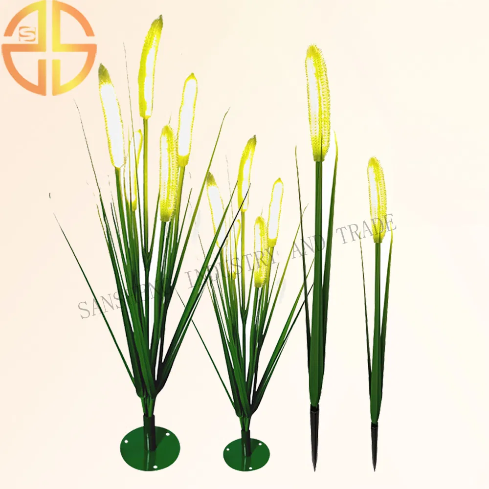 Solar-Powered Outdoor Dog Tail Landscape Lighting for Gardens