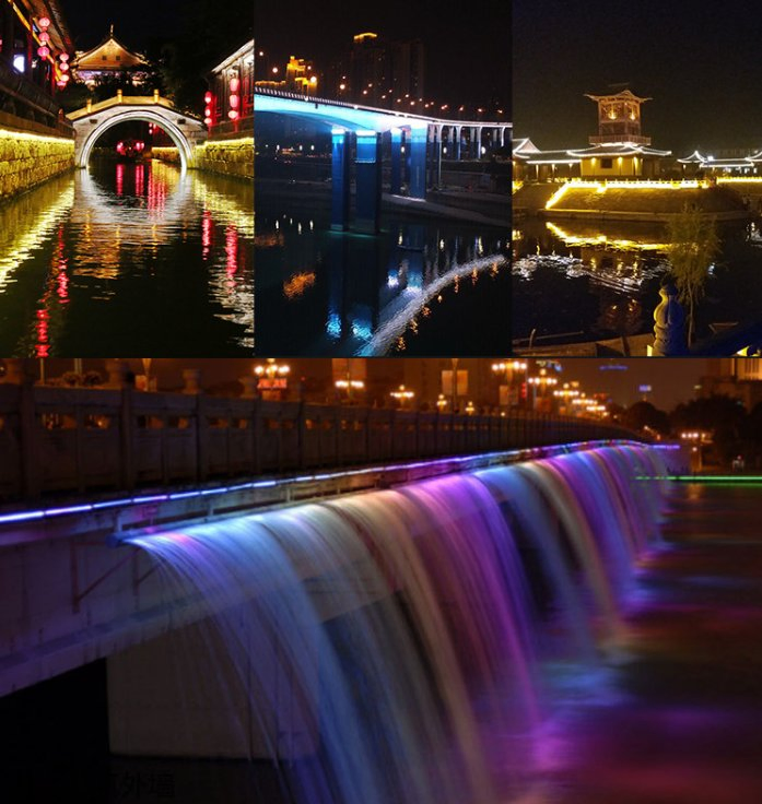 for Architectural Building Facade Lighting Wall Washer IP65 Waterproof DMX RGB LED