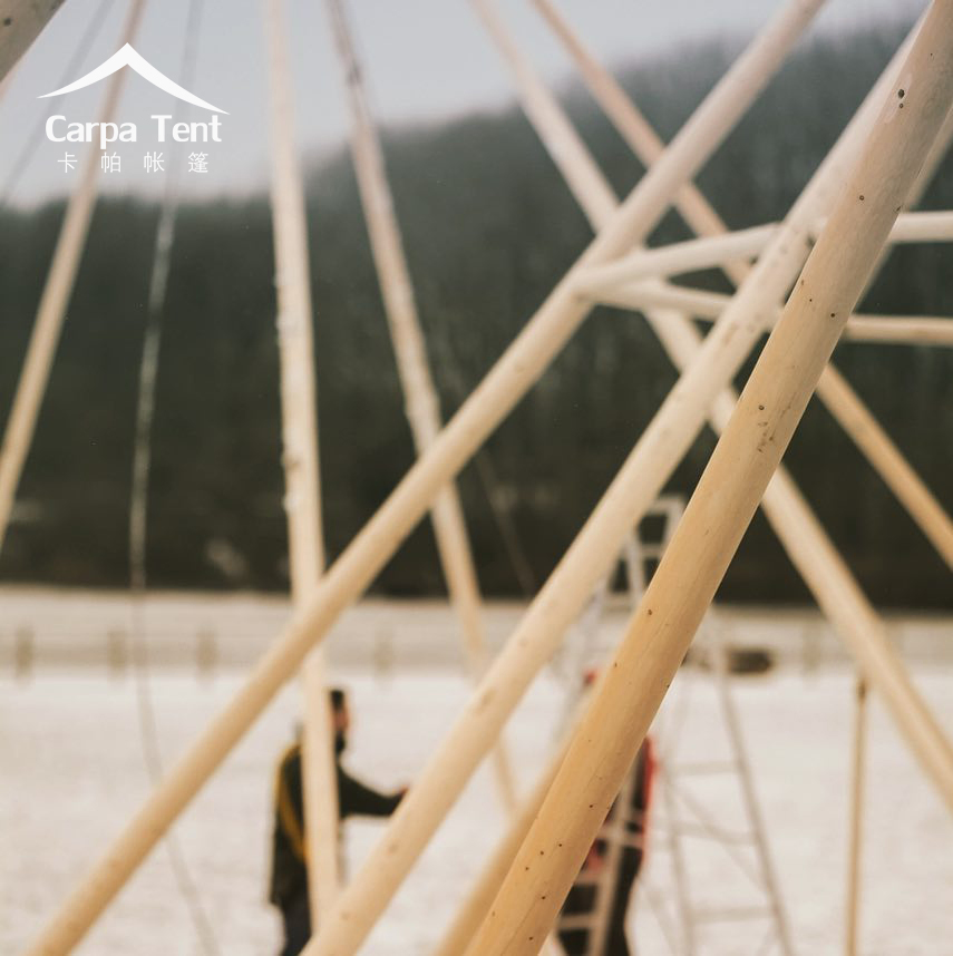 Outdoor Nordic Giant Kata Tipis for Events 10.3m