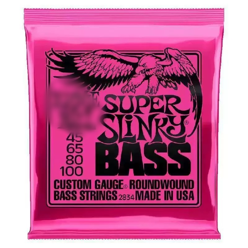 Eb Bass Strings - Nickel Wound 4-String &amp; 5-String Electric Bass Guitar Strings