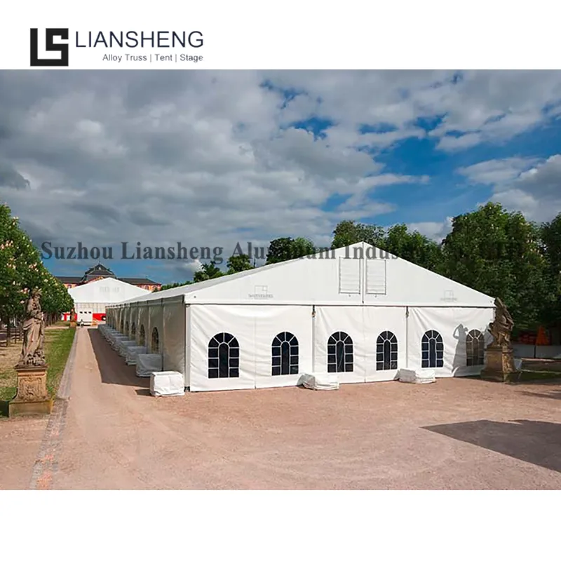 Big Event for Singapore Tentage Fair with 850g Blackout White PVC