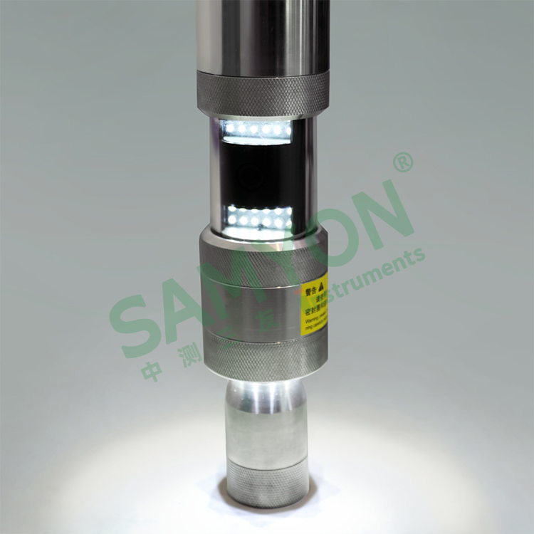 73mm Dual High Resolution Deep Underwater Well Borehole Inspection Analog Camera