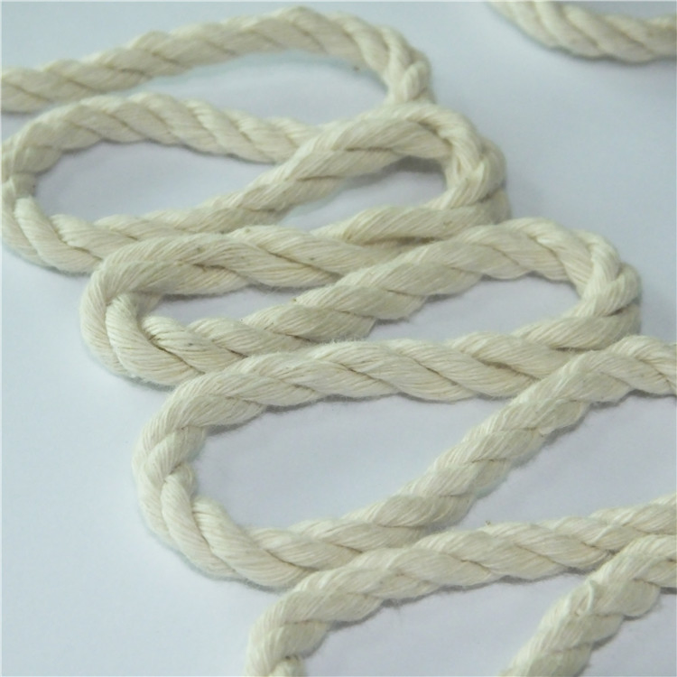 Custom Macrame Twist Braided Cord 100% Cotton Rope String 1 mm 2 mm 3 mm 4 mm 5 mm