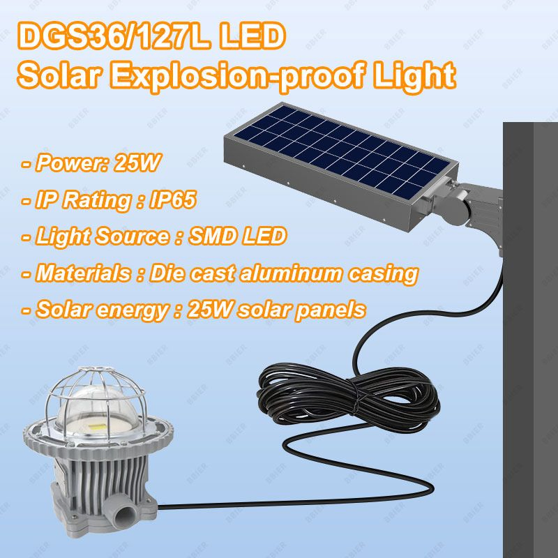 Solar Powered Worksite Lighting Hazardous Area Lighting
