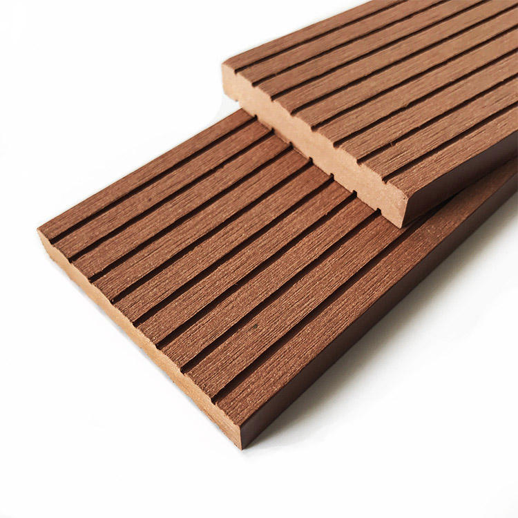 Co-Extrusion Weather Resistant Water Proof Wood Plastic Decking Composite Decking for Outdoor