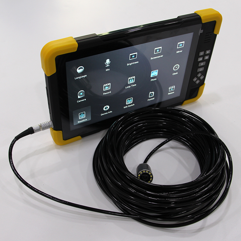 10.1inch Touch Screen 4K 5MP IP68 Underwater Marine Diving Inspection Camera System