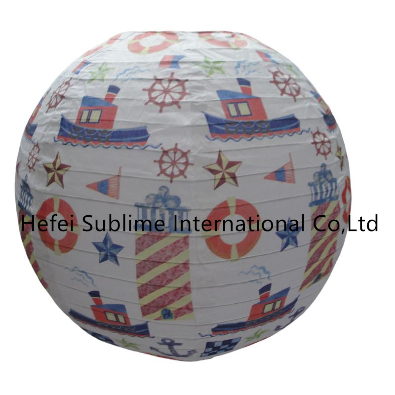 40cm Printed Paper Lanterns Decorative