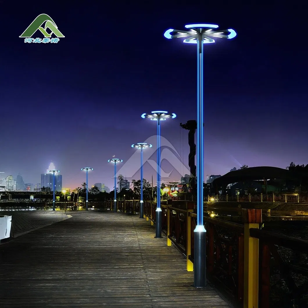 Tainuo High Security Dustproof Customized LED Solar Garden Lighting