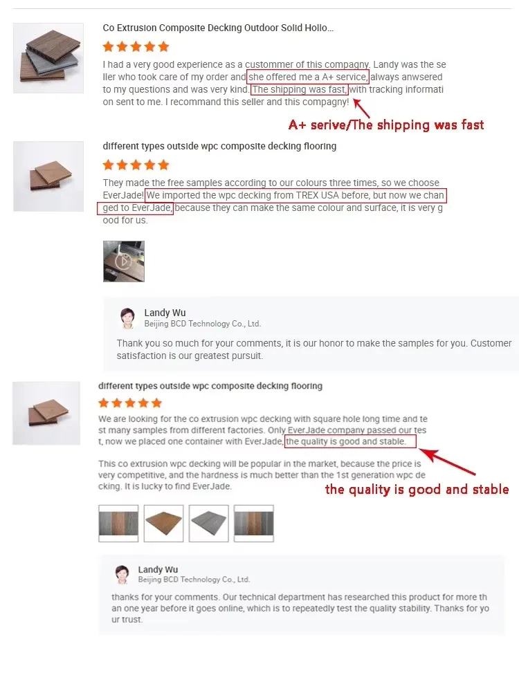 WPC Flooring Display