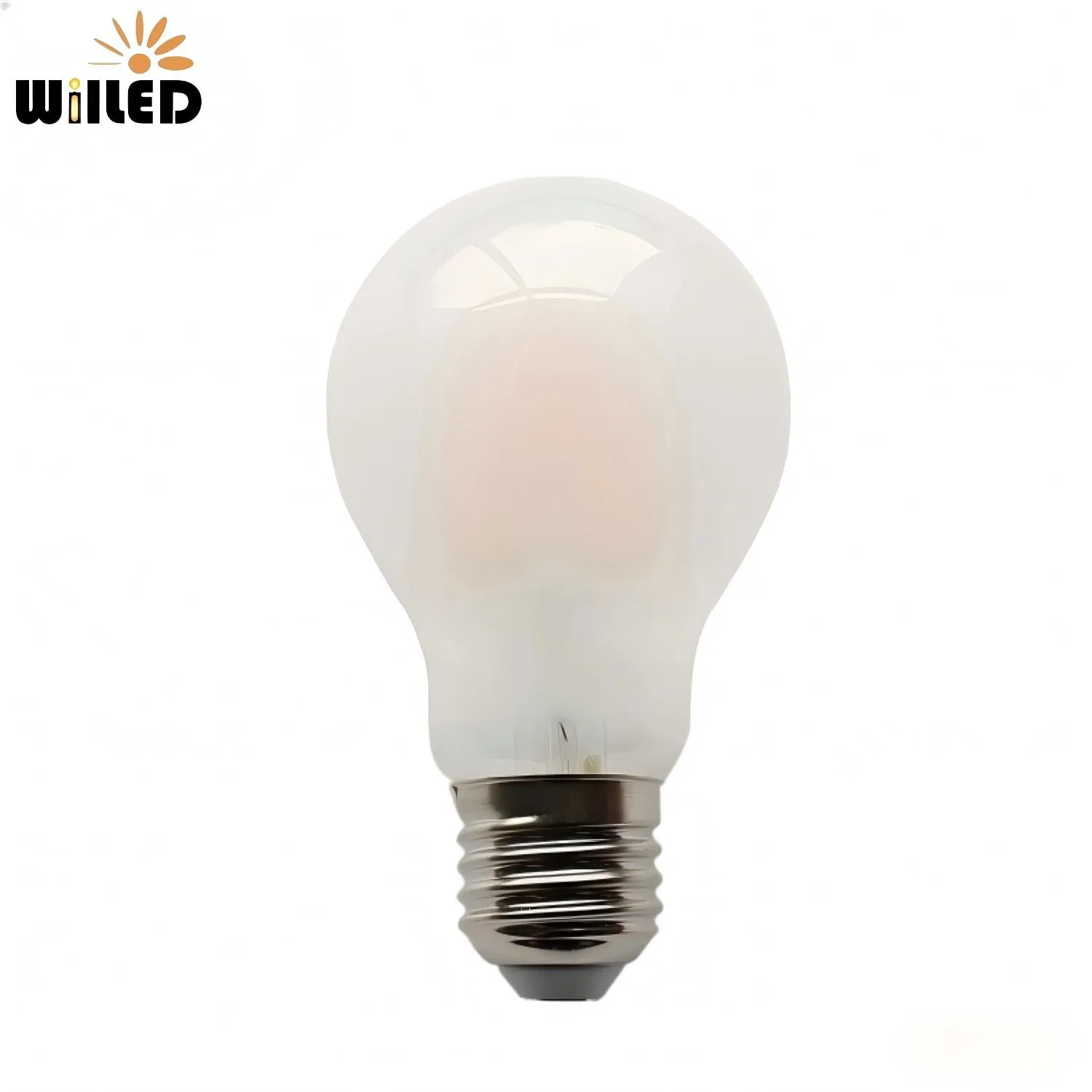 A19 A60 Edison LED Filament Light Bulb 4W 6W 8W E27 Base Clear Glass Modern Crystal Chandelier LED Fairy Decorative Residential Energy-Saving Durable String