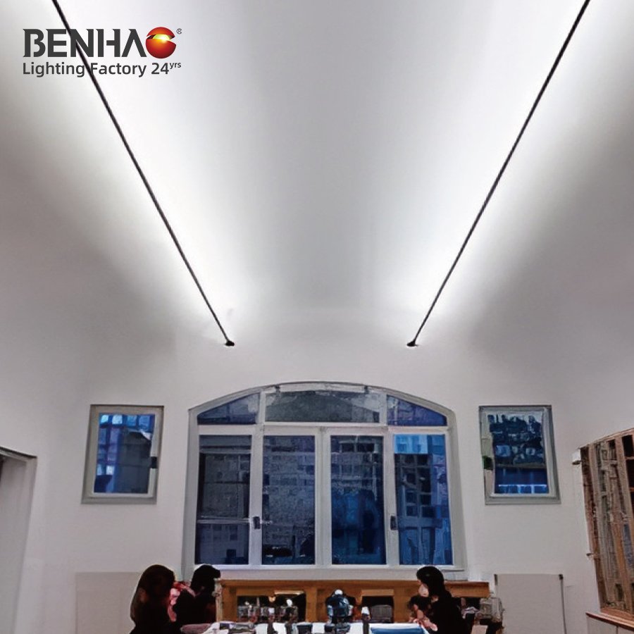 Modular LED Skyline Linear Fixture for Seamless Commercial &amp; Architectural Lighting