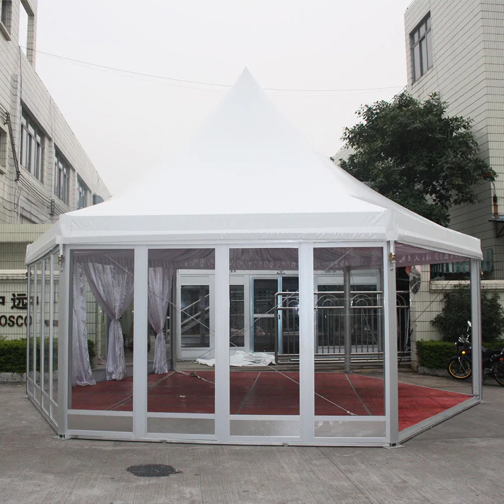 High Peak Large Wedding Event Party Exhibition China Glass Dometent