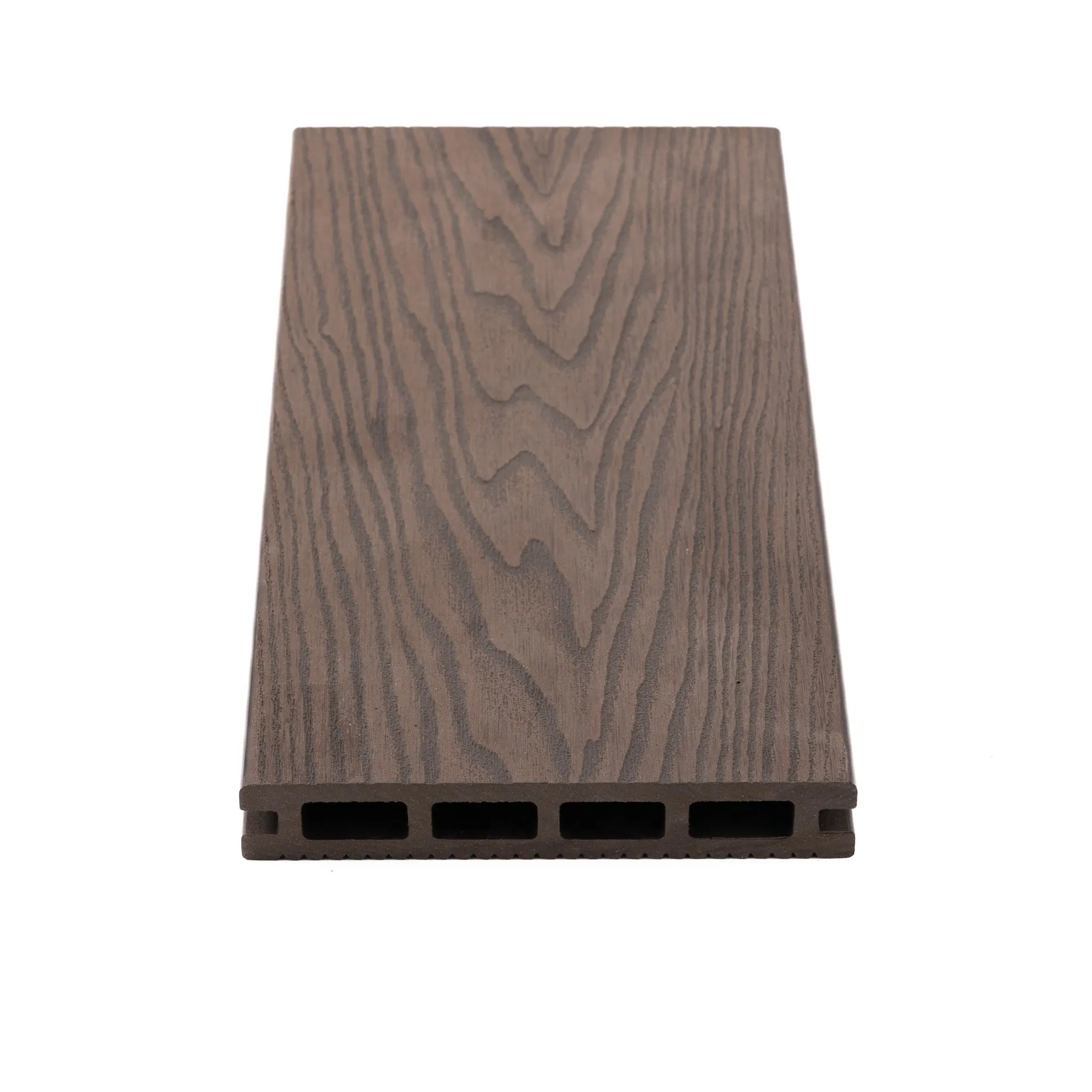 Anti-Fading Embossed Wood Plastic Composite Outdoor Decking for Terrace Uncapped Composite Dflooring with Free Samples 5.75"