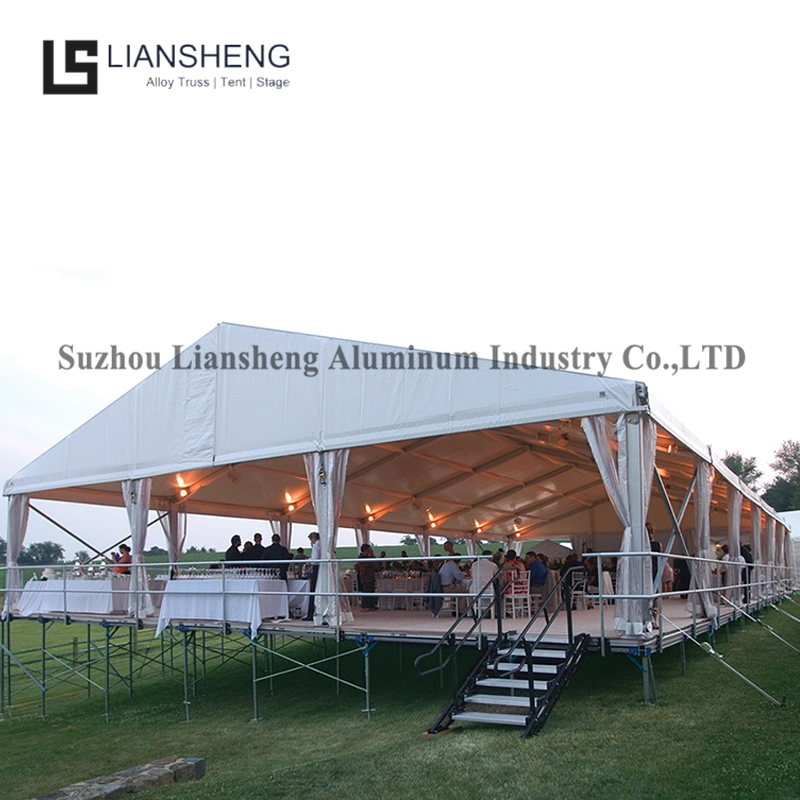 Big Event for Singapore Tentage Fair with 850g Blackout White PVC