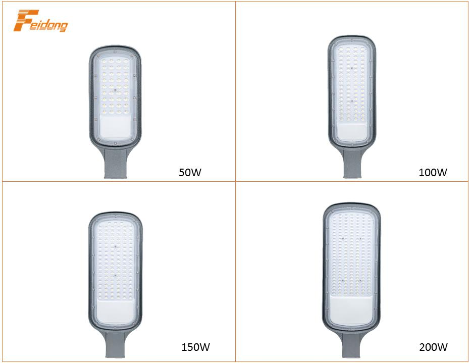 Super Bright Street Light 100-265V 3000K-8000K LED Outdoor Light Lamp 50W Exterior Light 100W LED Architectural Lighting Street Lights 150W LED Outdoor Lighting