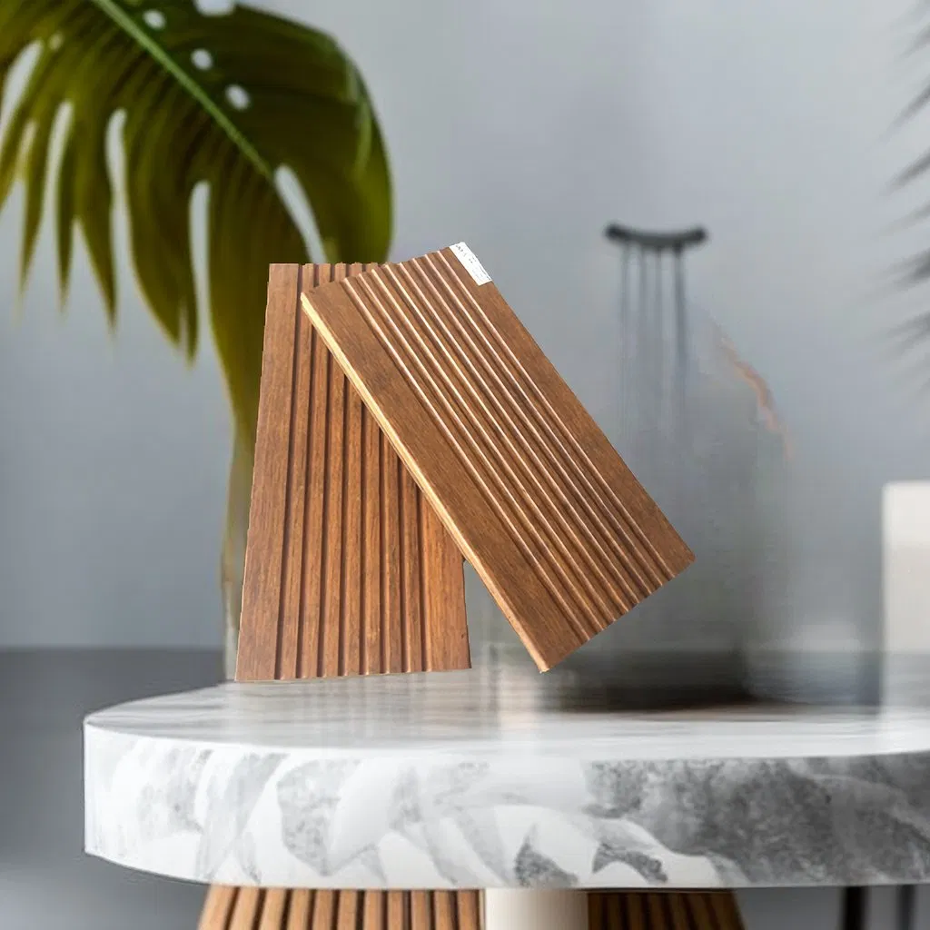 FSC Wholesales Building Material Terrace Decking Outdoor Strand Woven Bamboo Decking