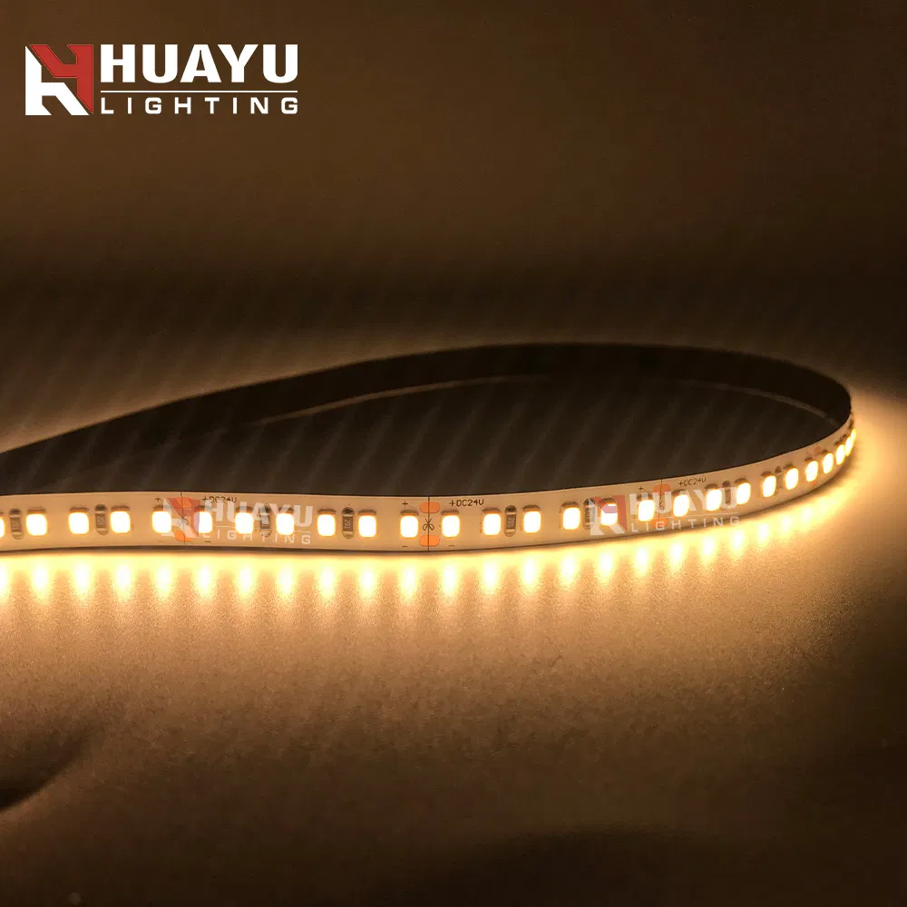 Low Voltage Input SMD2835 DC24V 168LEDs 8mm Flexible LED Strip Lighting for Decorating