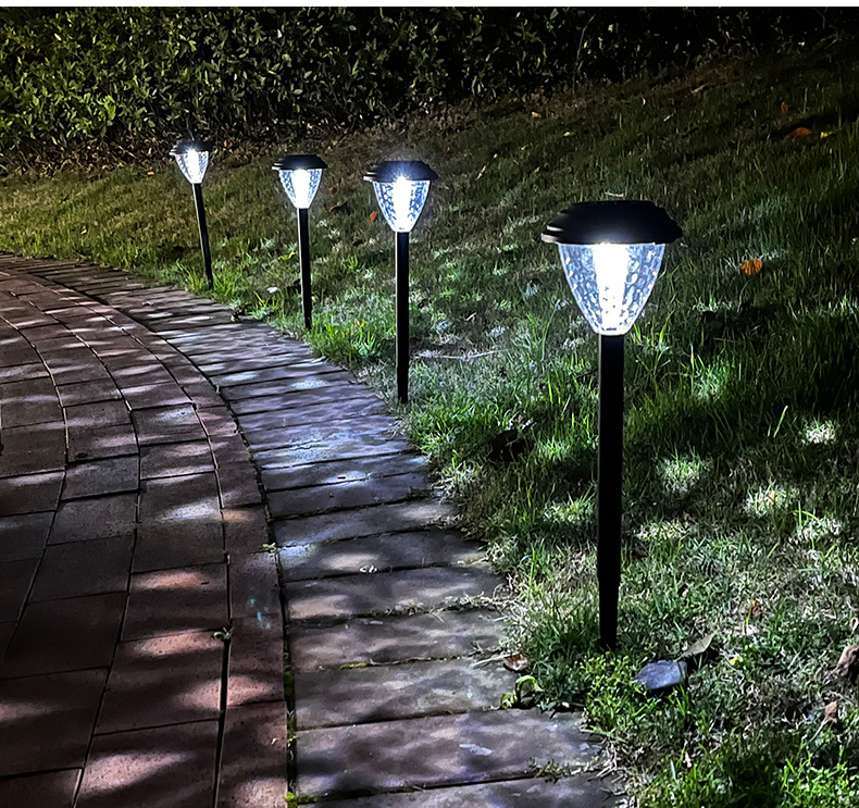Hot Sale Solar Outdoor Waterproof LED Road Lawn Sensor Garden Pathway Lighting