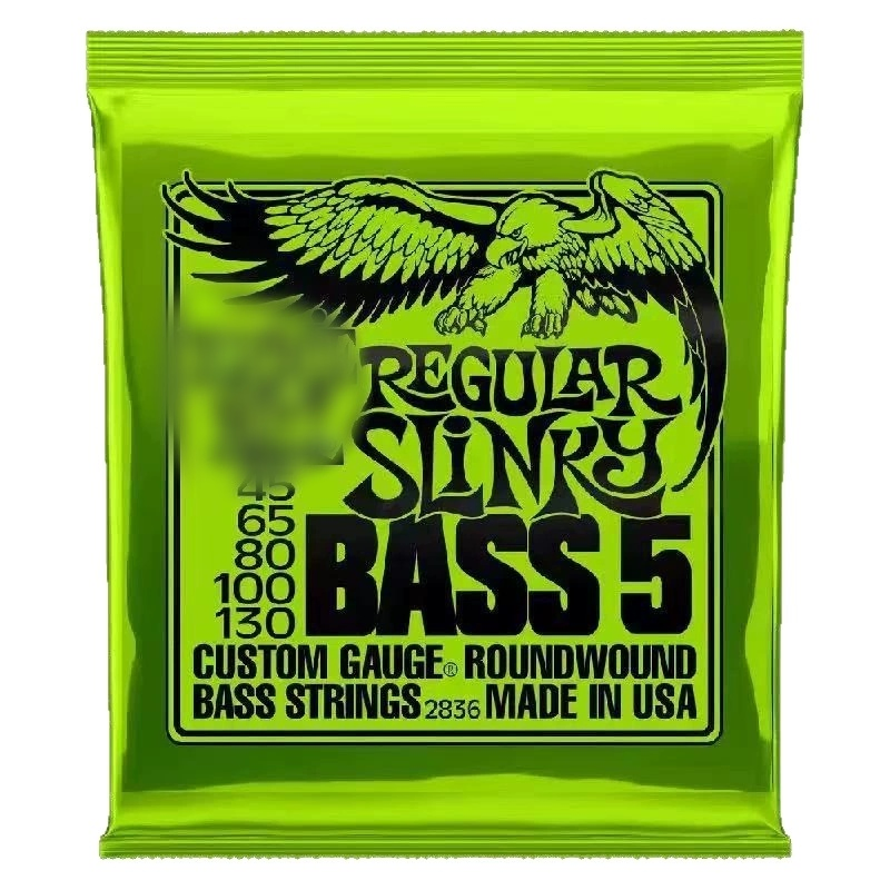Eb Bass Strings - Nickel Wound 4-String &amp; 5-String Electric Bass Guitar Strings