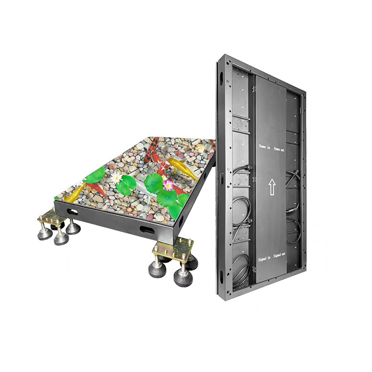 P1.953 Outdoor Indoor Ground Interactive Floor Tile LED Displays Screens Video Wall Dance Stage and Events