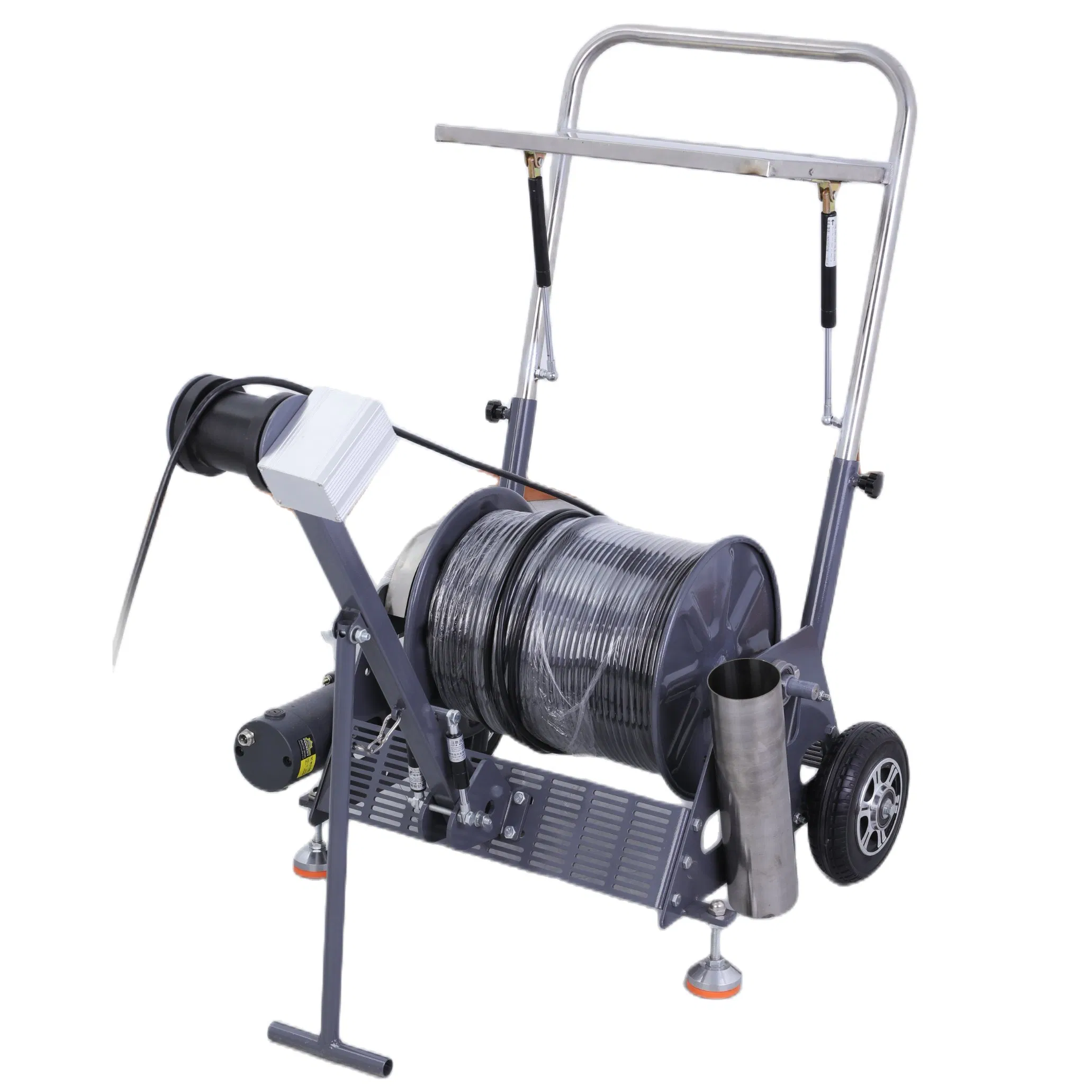 73mm Dual High Resolution Deep Underwater Well Borehole Inspection Analog Camera