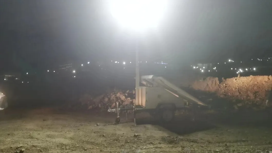 Solar-Powered LED Beacon Tower