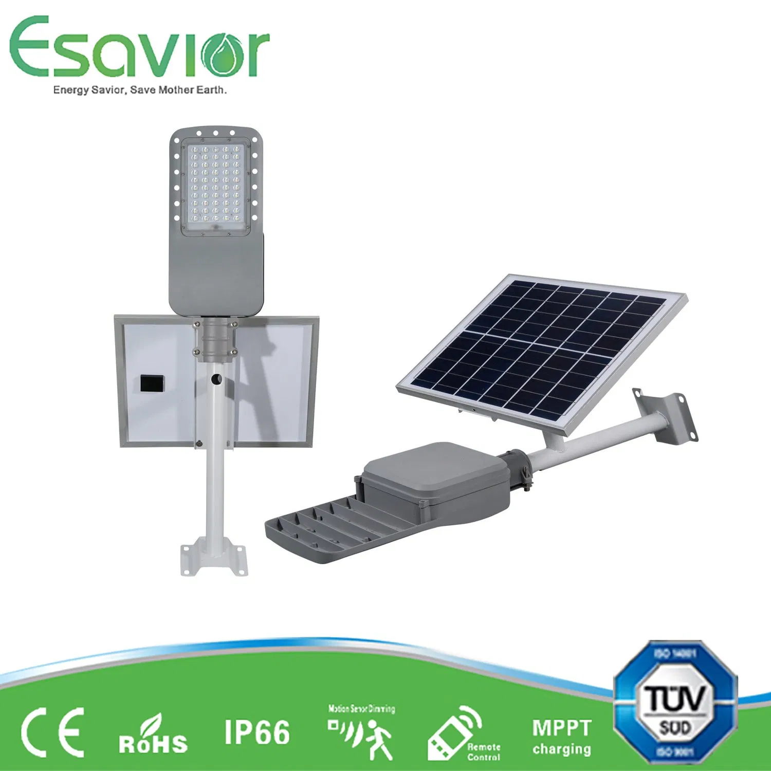30W Energy Saving Outdoor Solar Security Lighting with 3 Years Manufacturer Warranty