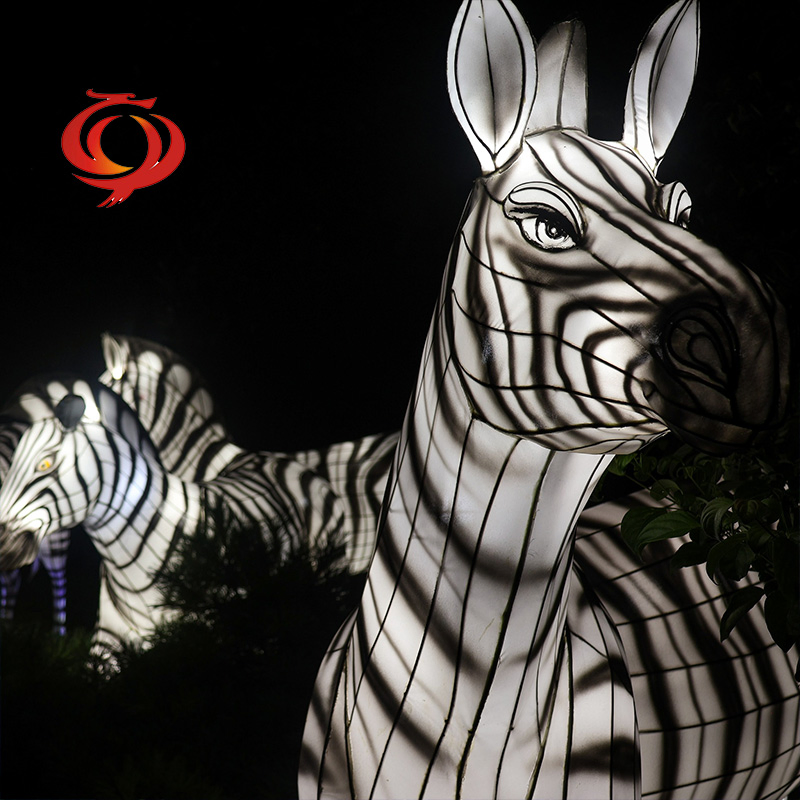 Yyl-Zm Outdoor Decorative Fabric Lanterns Traditional Chinese Animal Lantern Show