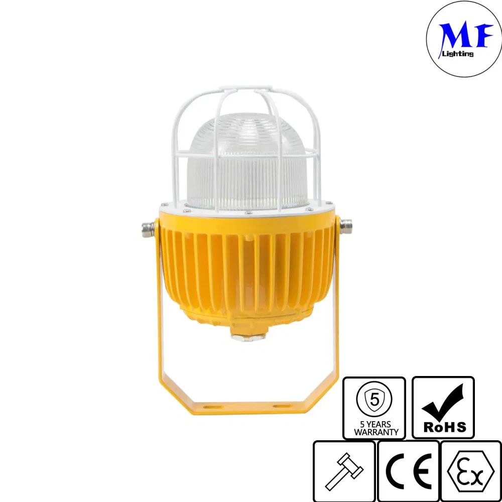 LED Explosion Proof Industrial High Bay Lamps for Oil and Gas Industry Light Workshop Manufacturing Shop Lighting IP66 Waterproof