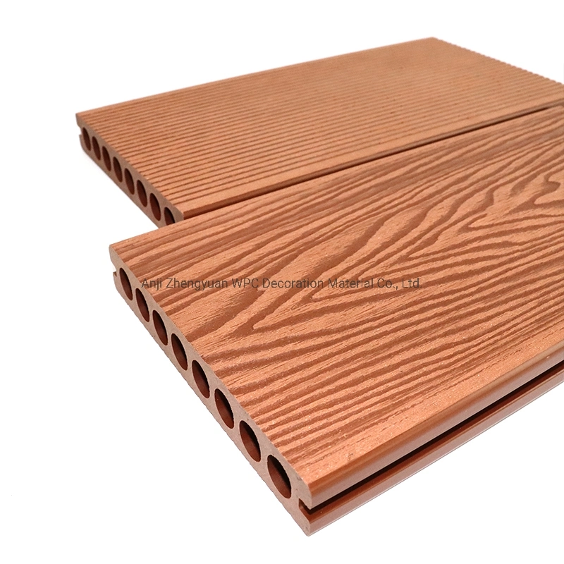 Waterproof Fire Rated Outdoor WPC Flooring Timber Board Wood Plastic Composite Decking