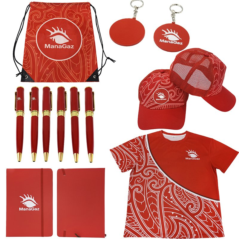 Promotional Products Pack - Assorted Marketing Items for Event Supplies, Brand Experience &amp; Roadshows