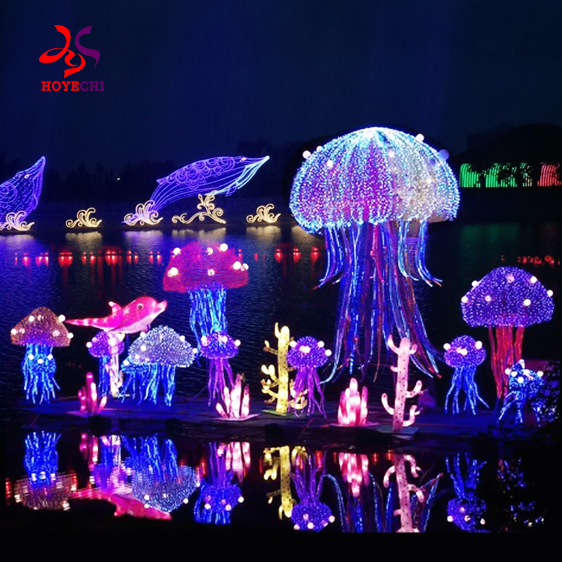 Large Decorative Lamp Customized Decorative Lantern Lights Festival Lantern Show