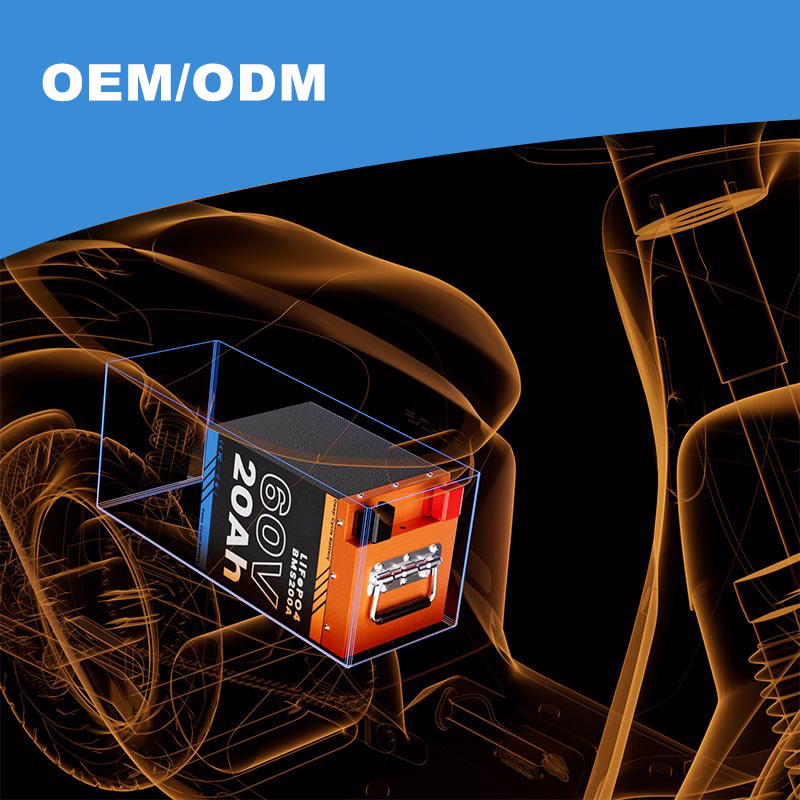 60V 72V 70ah LiFePO4 E-Mobility Smart Lithium Battery 20ah 30ah 35ah 40ah 50ah 60ah 110ah High Capacity Battery Pack