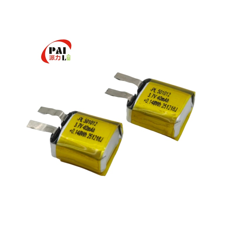 3.7V 25mAh 400909 Rechargeable Lithium Polymer Battery for Wireless Earphones, Speakers, and Smart Wearables.