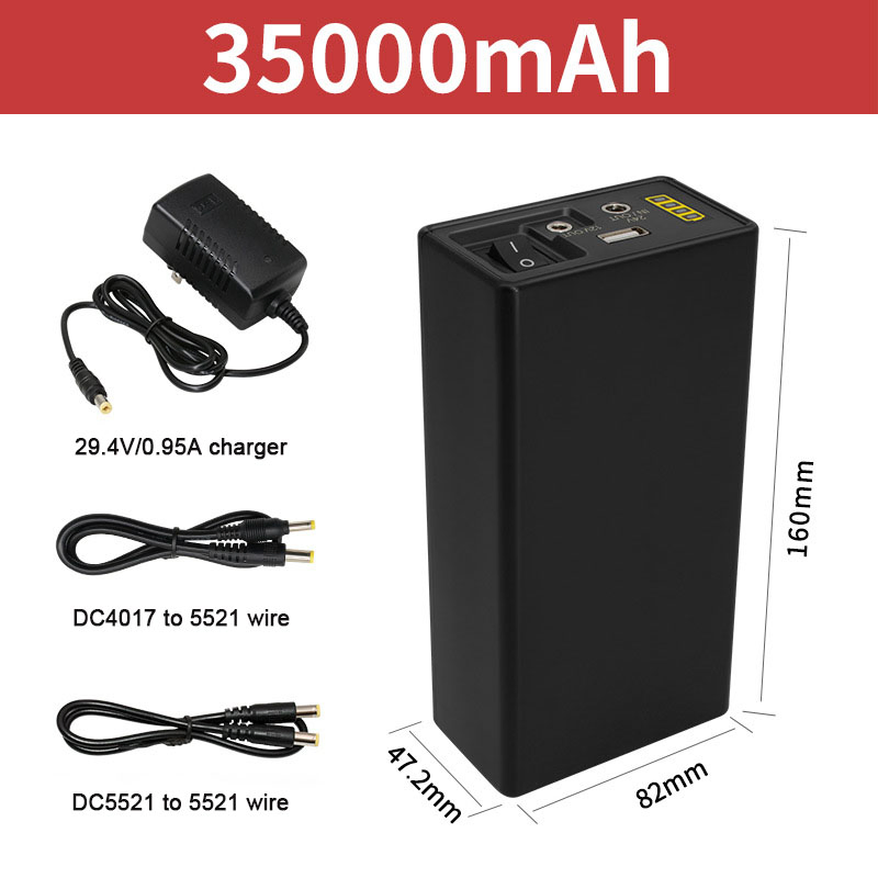 24V 35ah China Manufacturers Wholesale Li-ion Batteries Pack Fast Charging Lithium Ion Battery Price for Electric Appliance