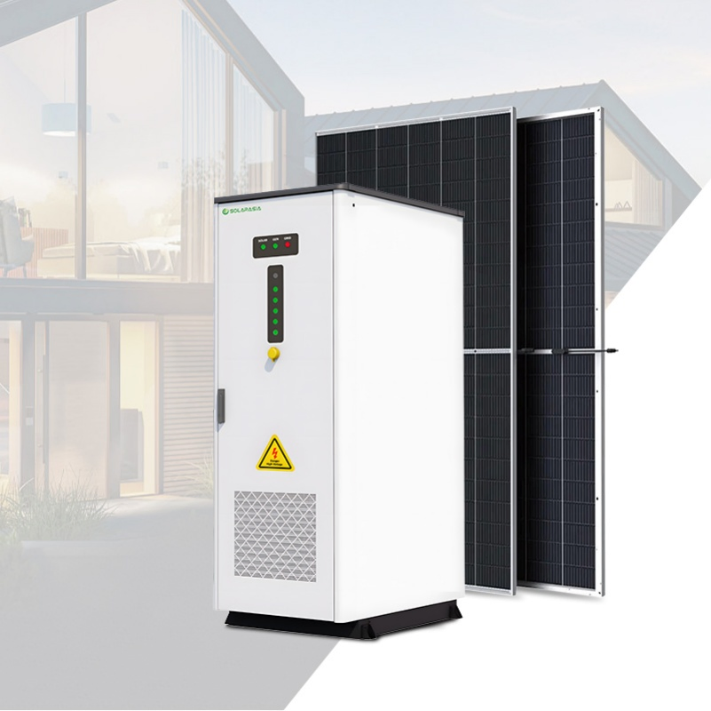 Solar Energy Storage Battery All in One Solar Battery 100kwh 50kw Indoor Lithium Battery System Bess 100kwh Energy Storage Battery Cabinet for Industrial