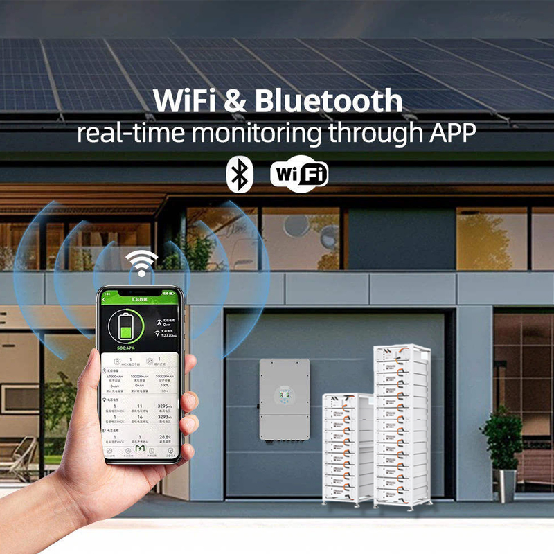 Rack Server Deep Cycle Lithium Polymer Battery 51.2V 102.4V 50ah 100ah 200ah 5kwh 10kwh A Grade Lithium Ion Batteries Pack for Sale