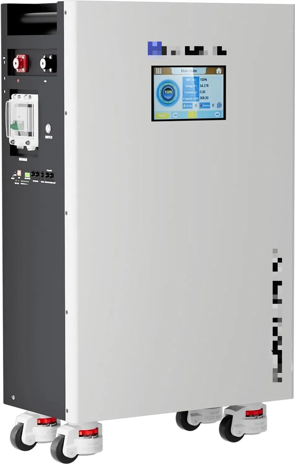 High Voltage Modular Solar Store Energy System 153V 204V 256V 307V 15kwh 20kwh 25kwh 30kwh Stacked LiFePO4 Battery Pack