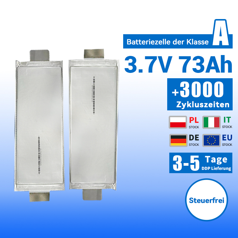 73ah 3.7V Lithium Ion Battery Ultra Durable Pouch Pack for Evs Marine Use See Also 29ah 32ah 53ah 58ah 66ah 76ah 78ah