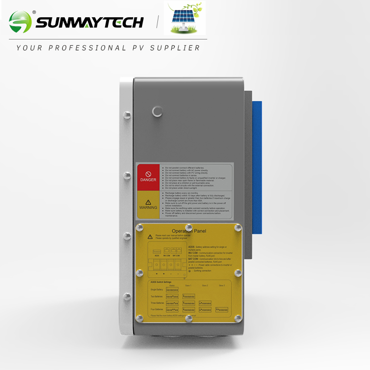 Wall Pack Automotive Charger Industrial Storage Battery 51.2V Solar Lithium-Ion Battery