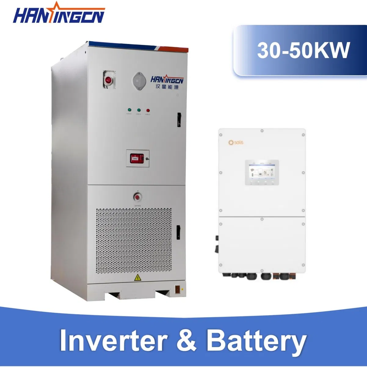 Hot Sale 30kw 50kw Commercial Energy System Backup Power Bess Solar Storage Battery
