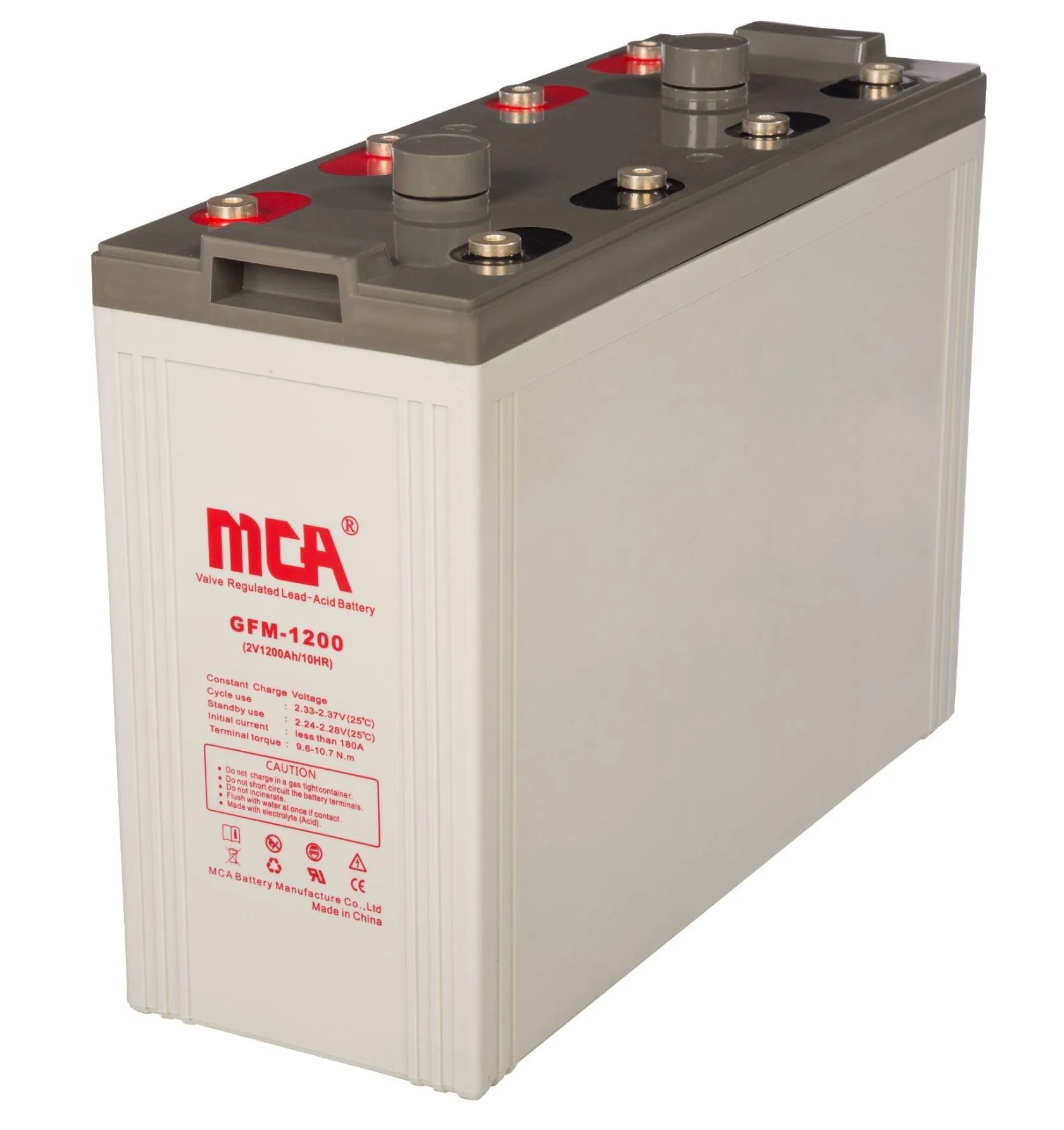 2V 600ah Telecom System/Data Center Backup Power/Standby Battery