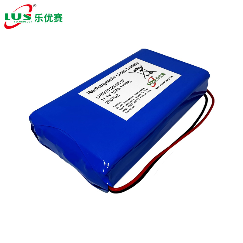 Li Ion Polymer Battery Lp8870129 3.7V 10000mAh 3s1p 11.1volt Lithium Polymer Ion Battery Pack 11.1V Lilthium Ion Battery 12.8V 10ah Li Ion Battery Lp8870129