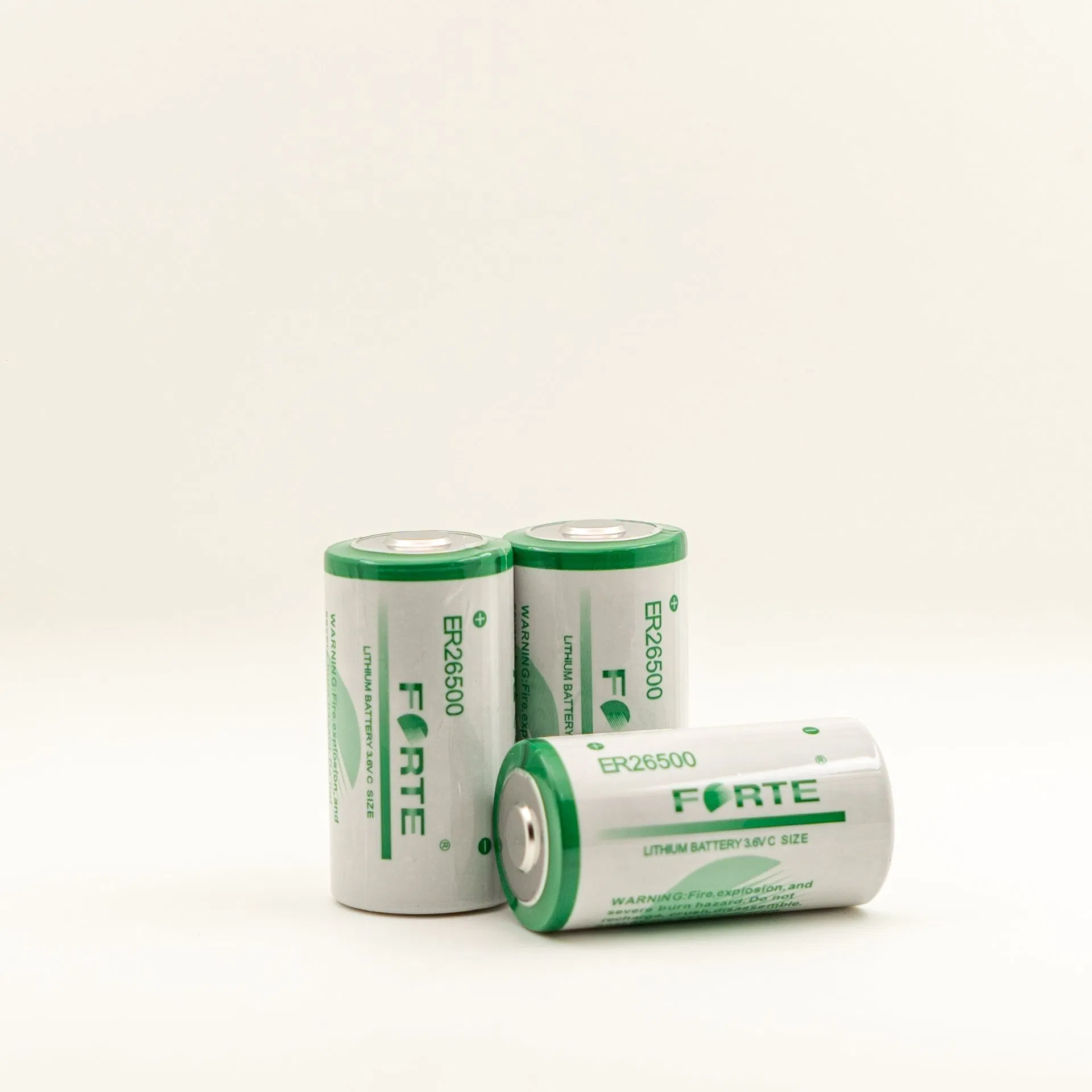 3.6V Non-Rechargeable Lithium Primary Battery Er26500 Cylindrical Disposable Batteries 8500mAh C Size for Automatic Smart Meters