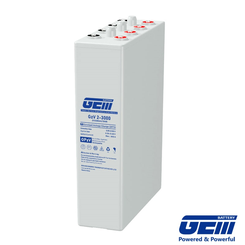 2V1500Ah EV Charging Battery - OPzV Gel Buffer, Stabilizes Grid During Fast Charging