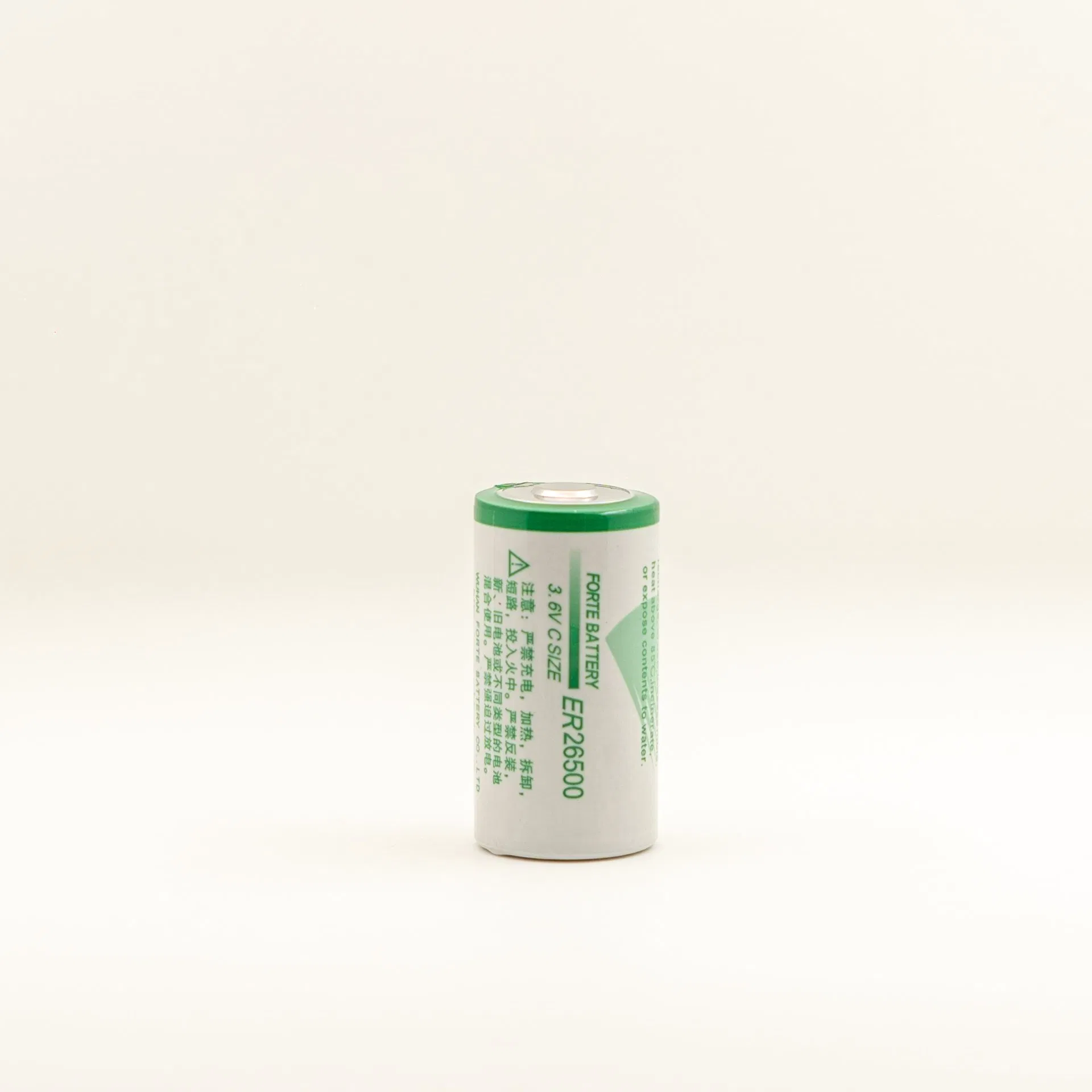 3.6V Non-Rechargeable Lithium Primary Battery Er26500 Cylindrical Disposable Batteries 8500mAh C Size for Automatic Smart Meters